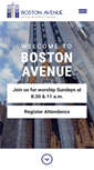 Mobile Screenshot of bostonavenue.org